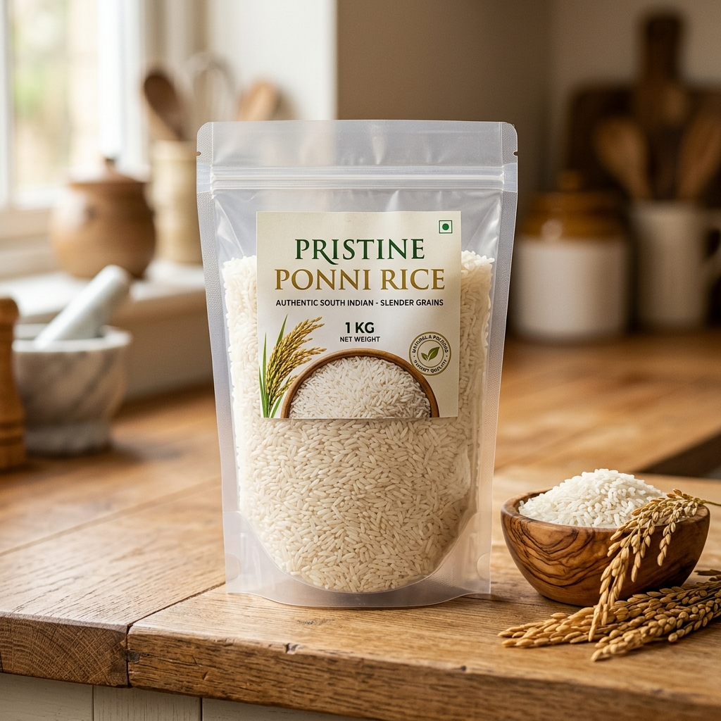 Ponni Rice (Slender Boiled Variety)